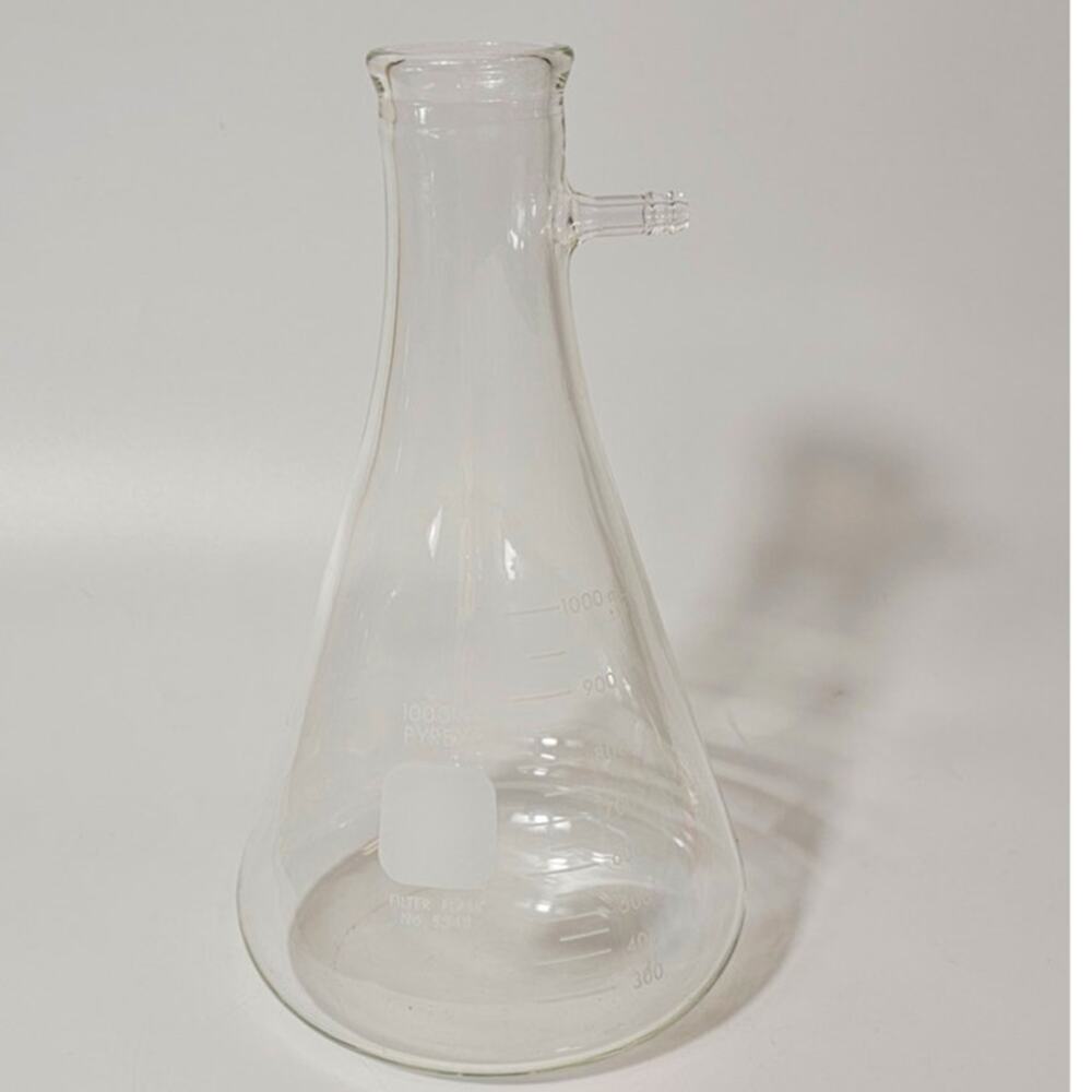 Pyrex Filter Flask No. 5340, 1000mL Vacuum Flask, Lab Glass 70s
